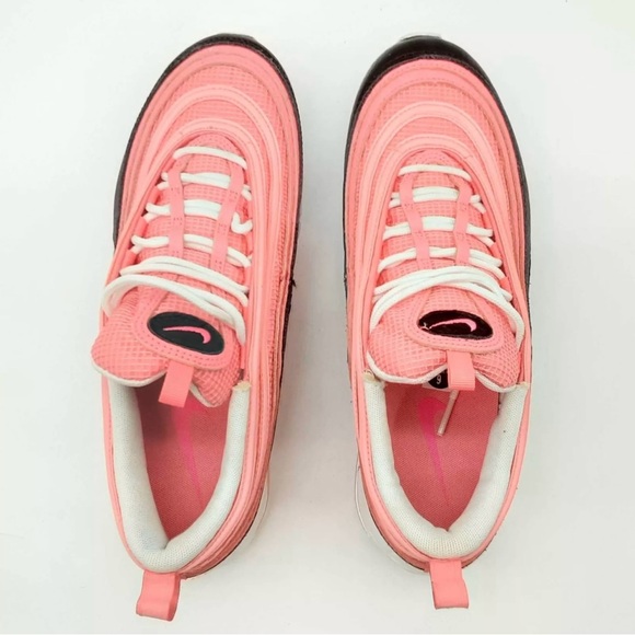Nike Pink and Black Air Max 97 Sneakers - Picture 8 of 10